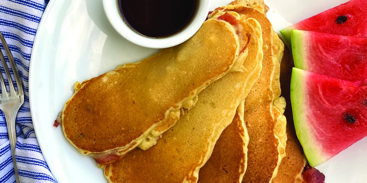 Bacon Stuffed Pancakes Bacon Stuffed Pancakes