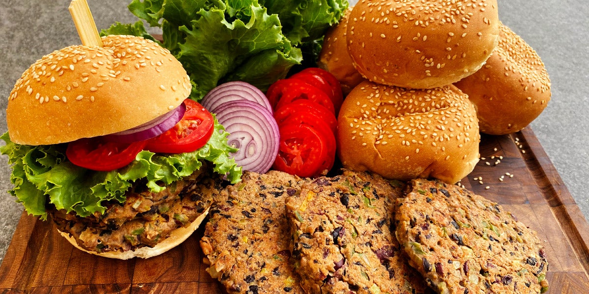 Black Bean Burger Black Bean Burger