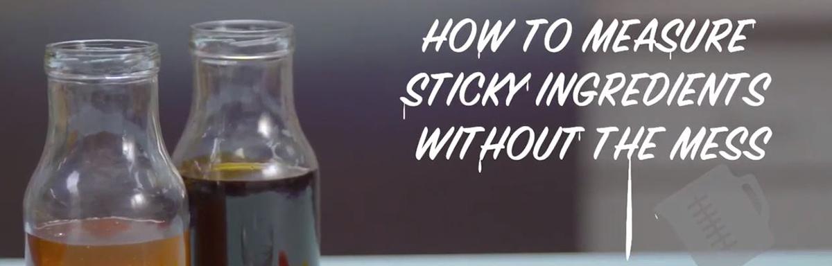 Measuring Sticky Ingredients | Nestlé Recipes