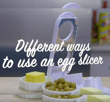 Unique ways to use an egg slicer, egg