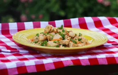 Stir Fried Chicken in Coconut Cream