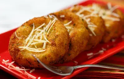 Cheesy Potato Corn Cakes 1