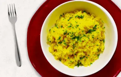 Saffron Herb Pilaf