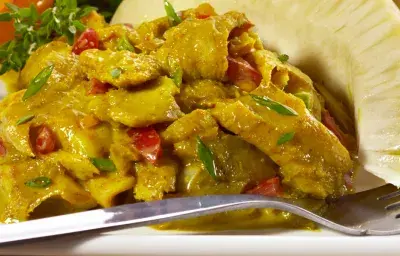 Curried Satfish Curried Satfish