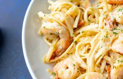 Creamy Garlic Shrimp