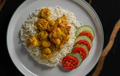 Coconut Curried Shrimp Coconut Curried Shrimp