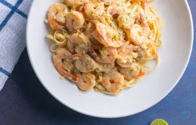 Creamy Garlic Shrimp