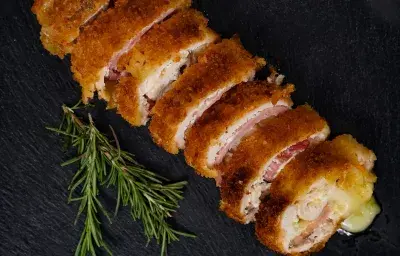 Cheesy Chicken Cordon Bleu