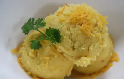 Cheesy Polenta