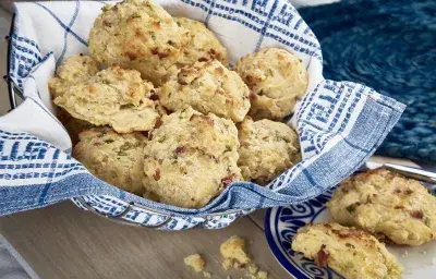 Bacon and Cheddar Biscuits