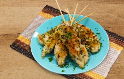 Garden Fresh Chicken Skewers