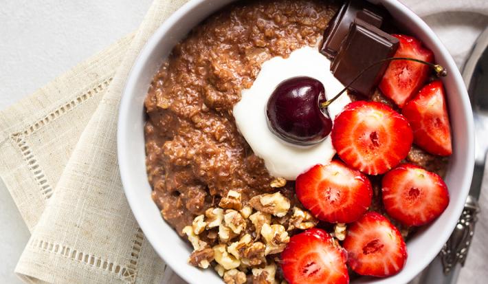 Brownie Batter Oatmeal