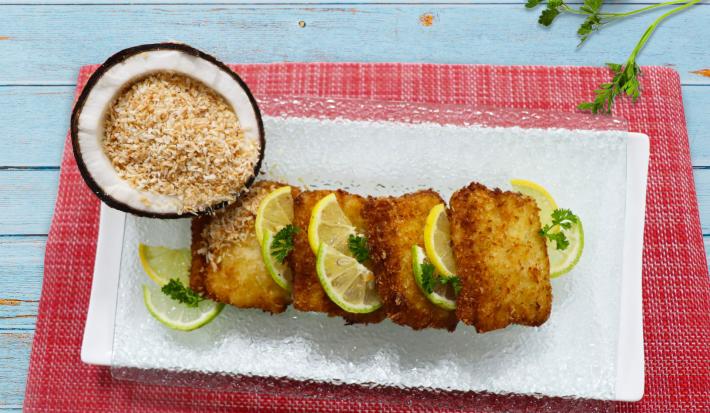 Coconut Crusted Fish