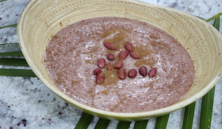 Creamy Peanut Porridge