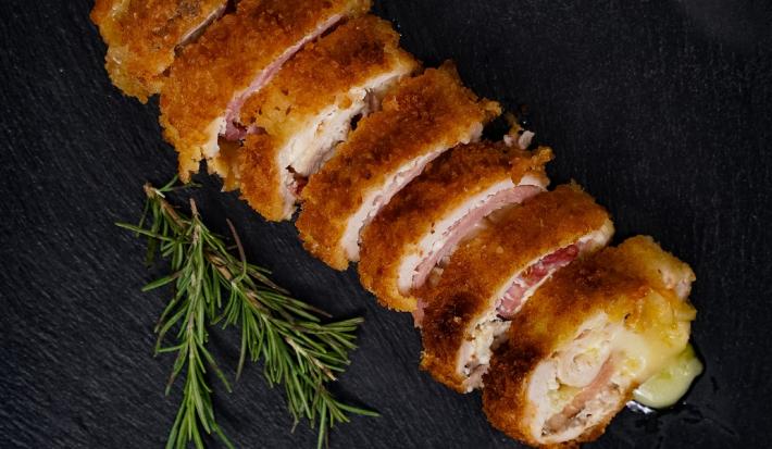 Cheesy Chicken Cordon Bleu