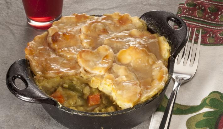 Curried Chicken Potpie