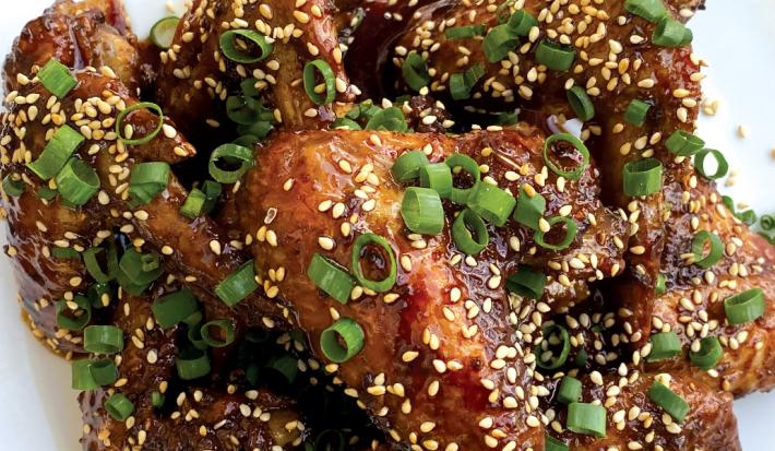 Honey Soy Glazed wings