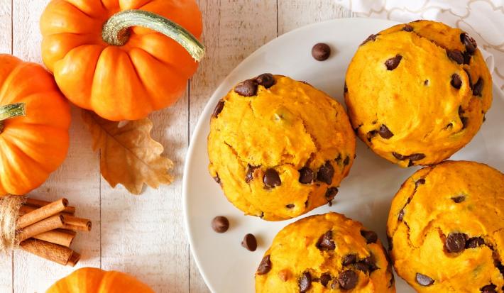 Pumpkin Chocolate Chip Cupcakes