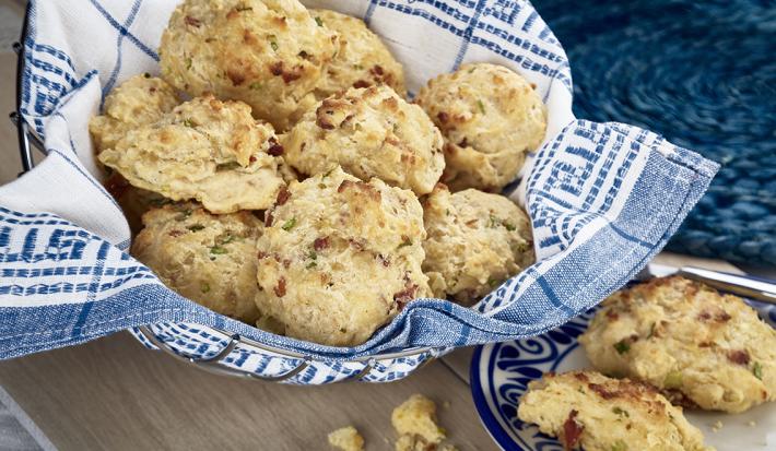 Bacon and Cheddar Biscuits